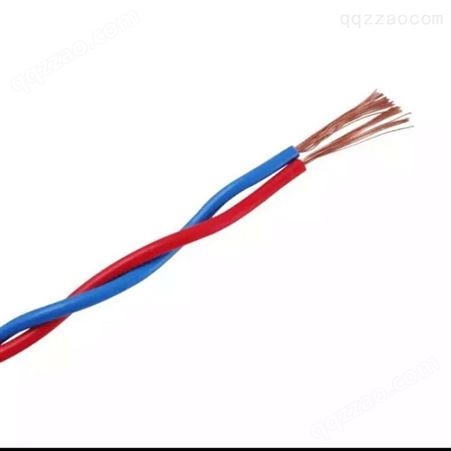 远东电缆 红蓝双绞线铜芯阻燃电线电缆ZR-RVS 2*1.5