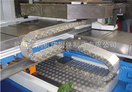 河北厂家 定制重型机床钢铝拖链