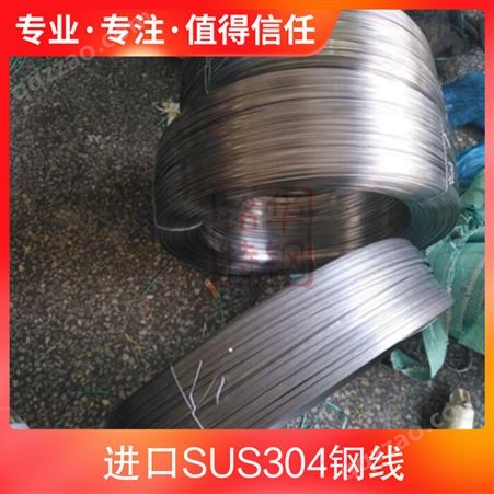 进口SUS304钢线 高强度高弹性不锈钢线sus304