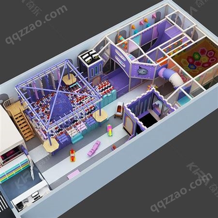 奇乐KIRA 室内儿童乐园 新型亲子娱乐中心 商场网红淘气堡设施定制