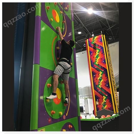 奇乐KIRA 室内运动公园专业定制创意攀岩墙 攀爬体能训练