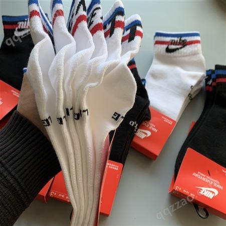 Nike耐克ESSENTIAL ANKLE运动袜3双装新款四季缓震运动舒适袜