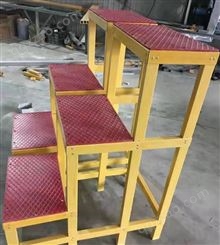 采用绝缘玻璃钢材质的绝缘凳