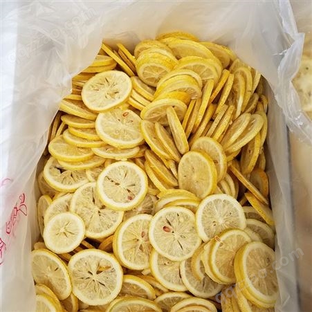顶代 鲜果冻干柠檬片 可加工 成熟水果冻干技术休闲零食贴牌定制