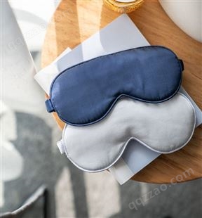 工厂定做礼品套刺绣真丝眼罩定制logo桑蚕丝纯色睡眠眼罩