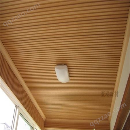 亚泰新材 铝方通吊顶 格栅吊顶木纹铝合金 防潮可定制
