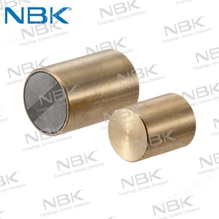 日本NBK JSS-SC强力圆柱体钐钴带座磁铁 外径公差H6 8N-600N