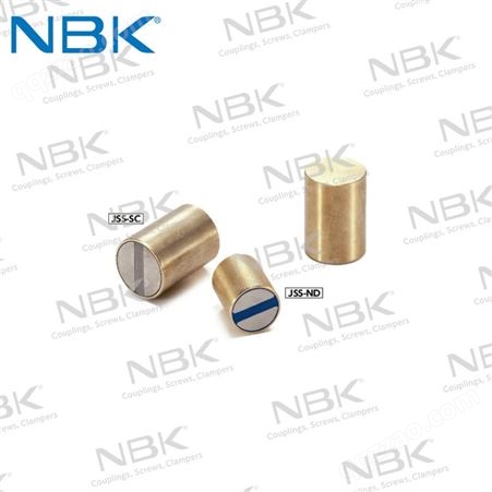 日本NBK JSS-ND强力圆柱黄铜带座钕磁铁 10N-700N