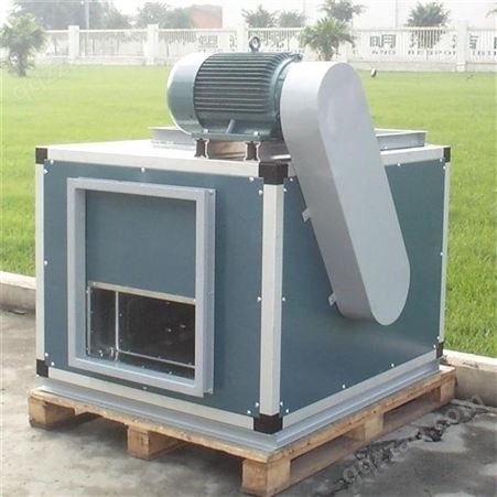 排烟风机箱 支持定制 博辰柜式离心风机箱 低噪音通风排烟风柜