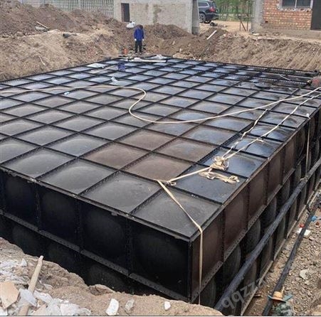 BDF抗浮式地埋不锈钢保温水箱 热镀锌钢板 久经耐用防腐蚀