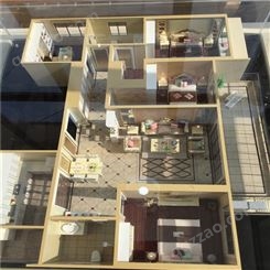 室内户型模型建筑沙盘模型手工制作定制建筑楼盘模型