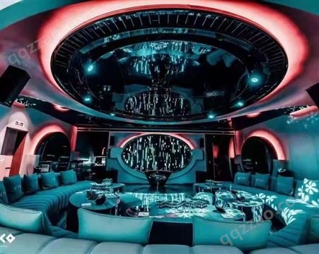 全息投影 派对酒吧设计 巨幕光影KTV　沉浸式空间设计