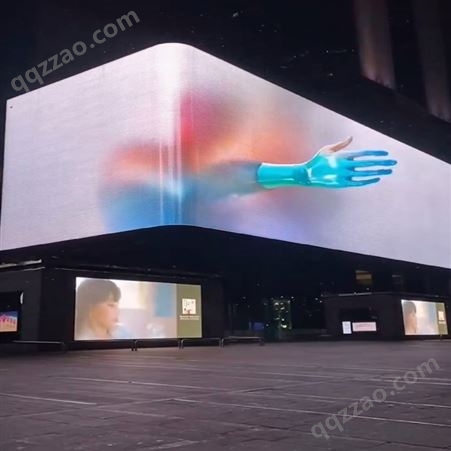 LED户外裸眼3D显示屏 商场广告大屏 全彩高清3D屏