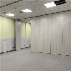 免漆板装饰隔断 重庆酒店活动隔断 月超建材移动屏风定制