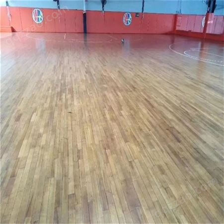 胜滨体育定制 户外用 健身房用 排球馆木地板 耐磨耐压