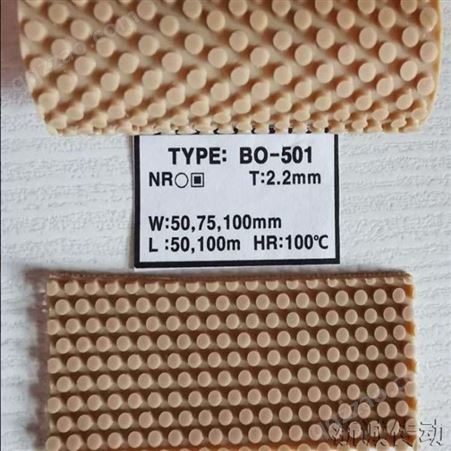 浙诚供应 BO-501进口粒面带 粒面胶皮 包辊防滑带 糙面带