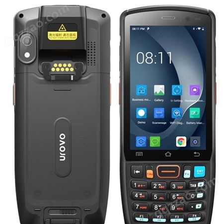 UROVO优博讯安卓11工业级二维DT40SE手持PDA智能终端4英寸9宫格键