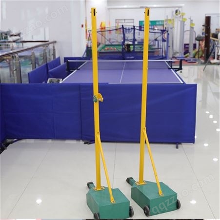 凯迎 标准室外羽毛球柱 移动式球架 便携式室内比赛羽毛球网架