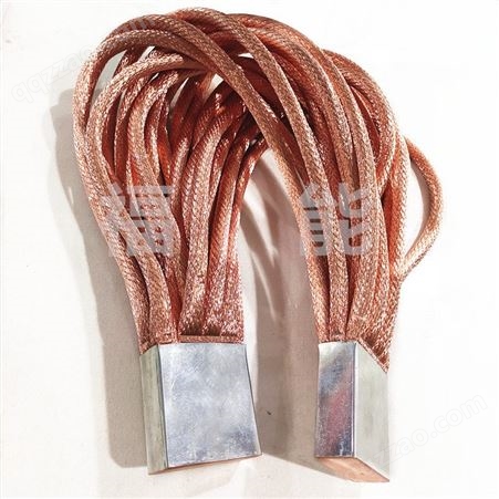 镀锡铜编织导电带 母线伸缩节接 福能TZX铜带软连接