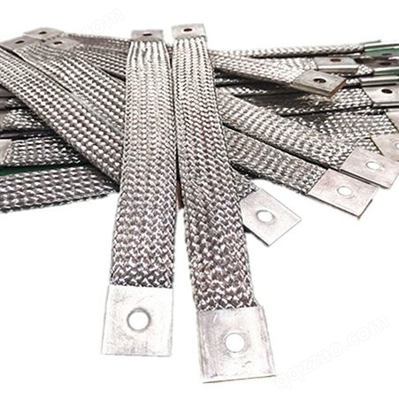 镀锡铜编织导电带 母线伸缩节接 福能TZX铜带软连接