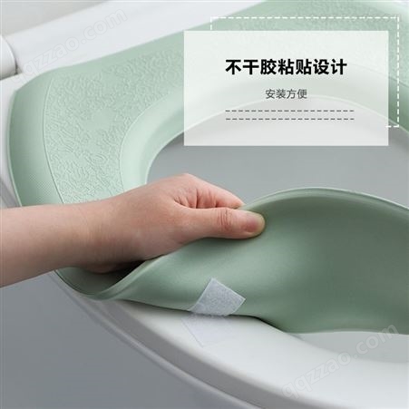 家用硅胶可擦免洗马桶垫冬季速干防水粘贴式马桶套四季通用座垫